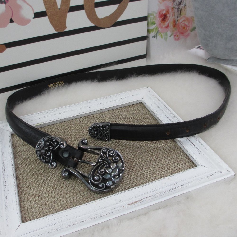 Vicenza Leather Belt - Picture 2 of 8